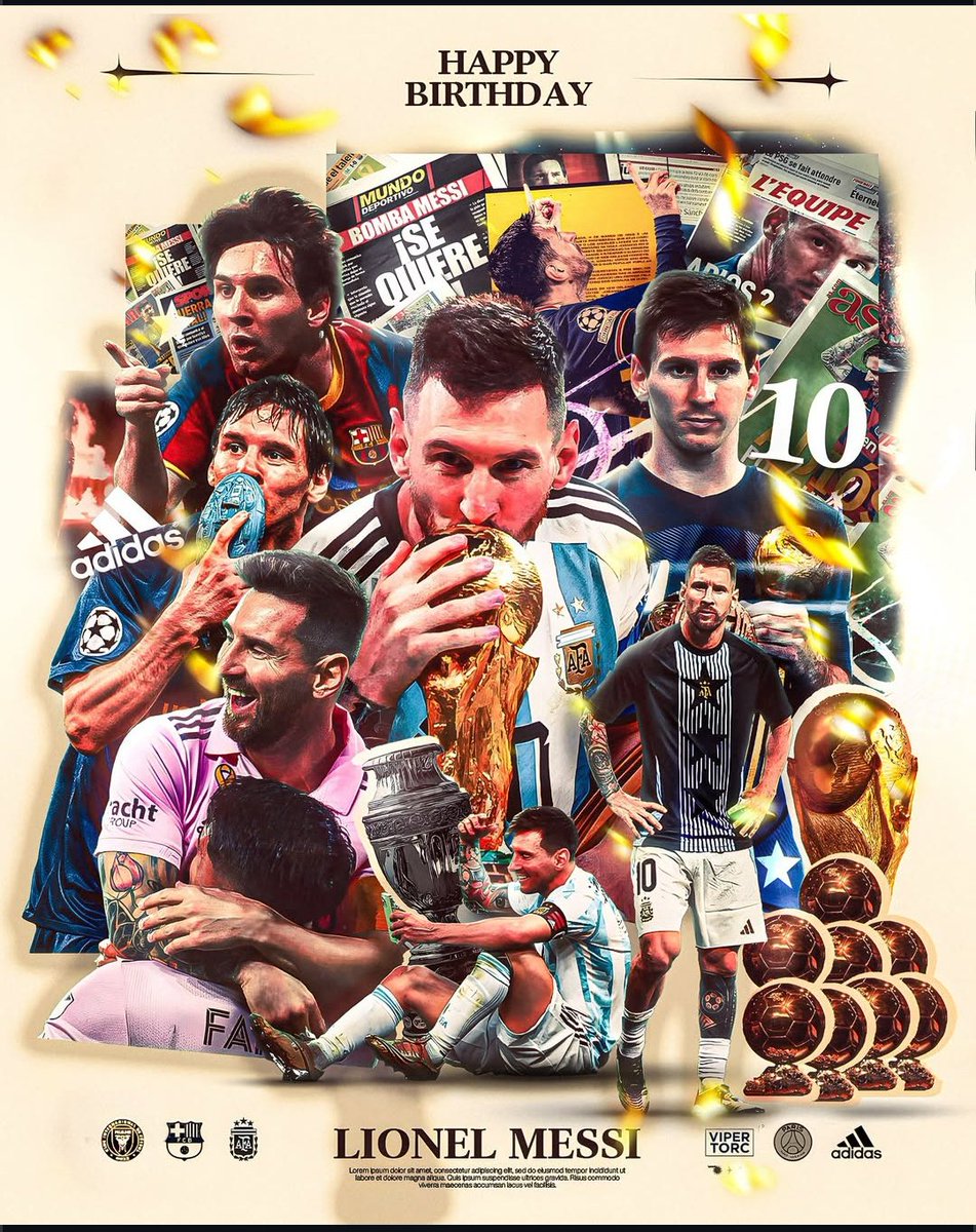 HappY 38th BirthdaY One &amp; Only Goat #Lionel_Andrés_Messi_Cuccitini 👑🥳🇦🇷🩵