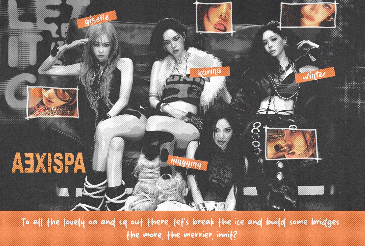 aexispa's tweet image. ᅠᅠ
𝗮𝗲𝘅𝗶𝘀𝗽𝗮 is out here to building bonds with dearest SQ / OA. We aren't only burn the script but we are calling unfiltered connections forged through hustle, dirt, and midnight mayhem. Repost and like are cordially cherished! ★
ᅠᅠ