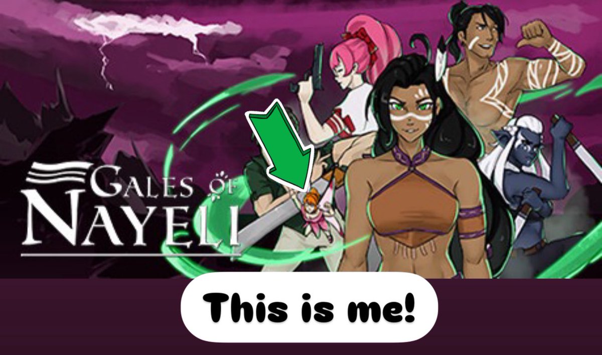 The incredible <a href="/GalesOfNayeli/">Gales of Nayeli</a> is out today on Steam! You can hear me the adorable fairy, Daisie, and the super cool [Spoilers! 🤫]

This game definitely holds a special place in my heart  since it celebrates Indigenous culture 🧡🪶. Go support the game &amp; the fantastic <a href="/BlindCoco/">BlindCoco Studios</a>!