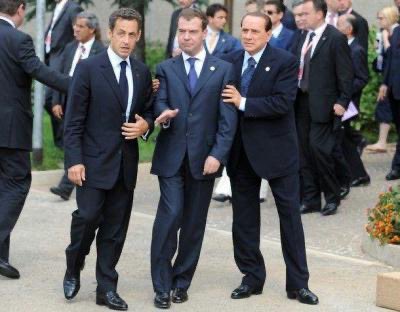 Dmitry Medvedev at work