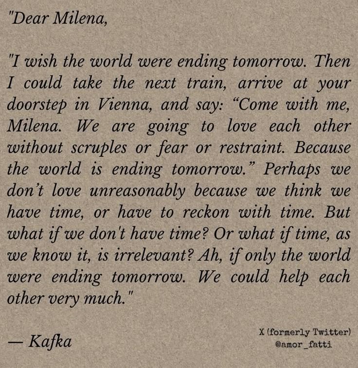 — Kafka
