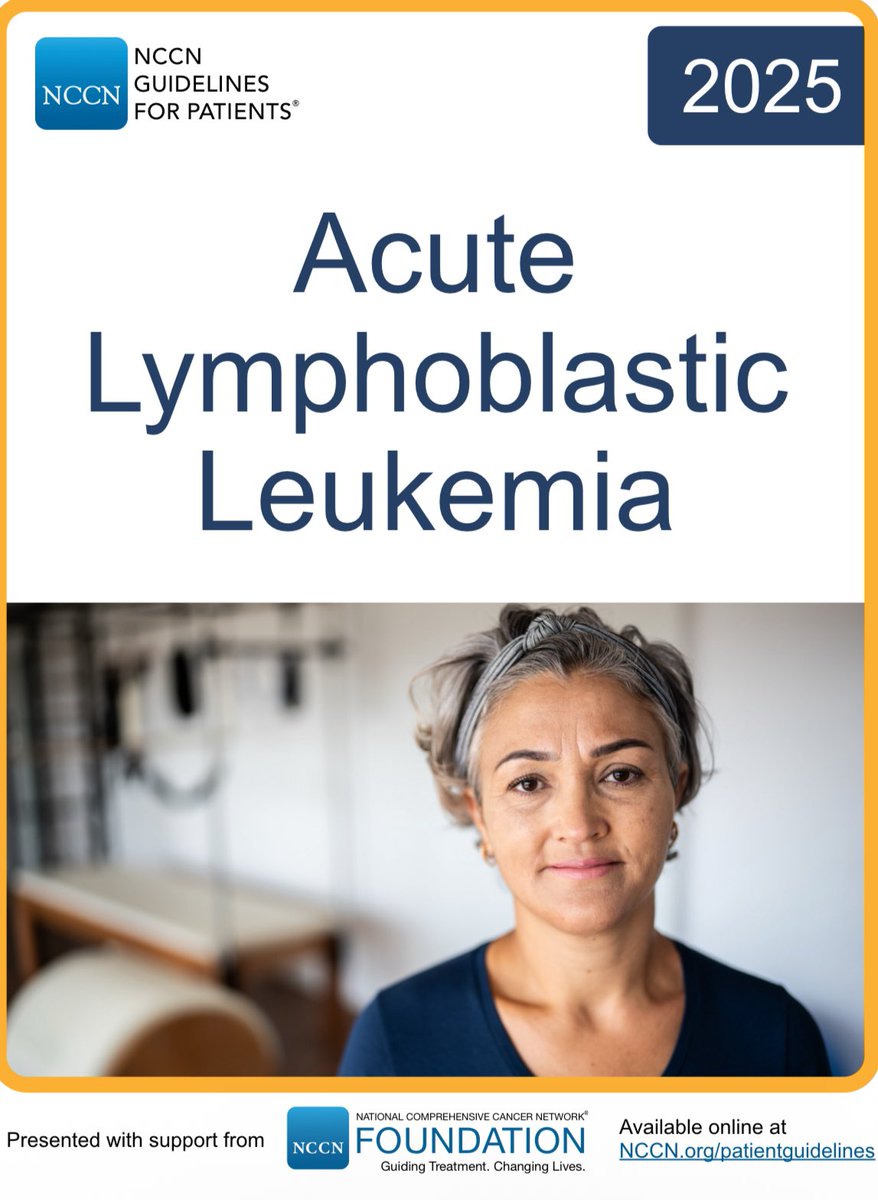 TalhaBadarMD's tweet image. Happy to contribute to 2025 NCCN guidelines for patients with #ALL #endleukemia nccn.org/patients/guide…