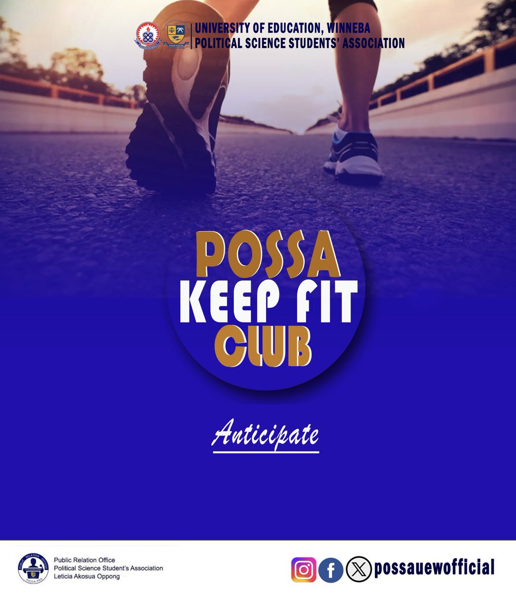 The biggest Anticipation 
POSSA KEEP FIT