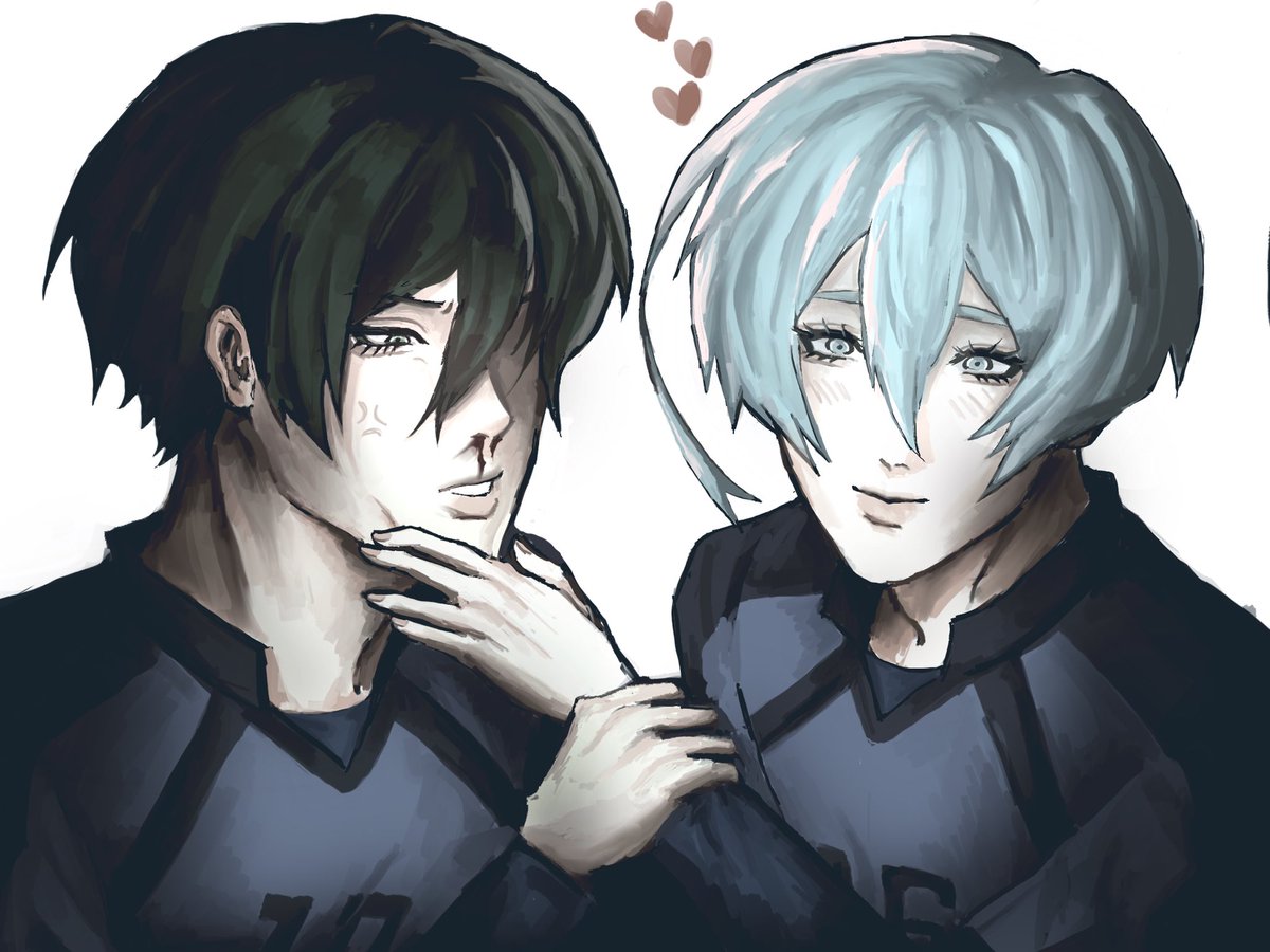 My obsession. Ignore the hands I know they’re wonky💔

 #hiorin #bluelock #bllk  #itoshirin