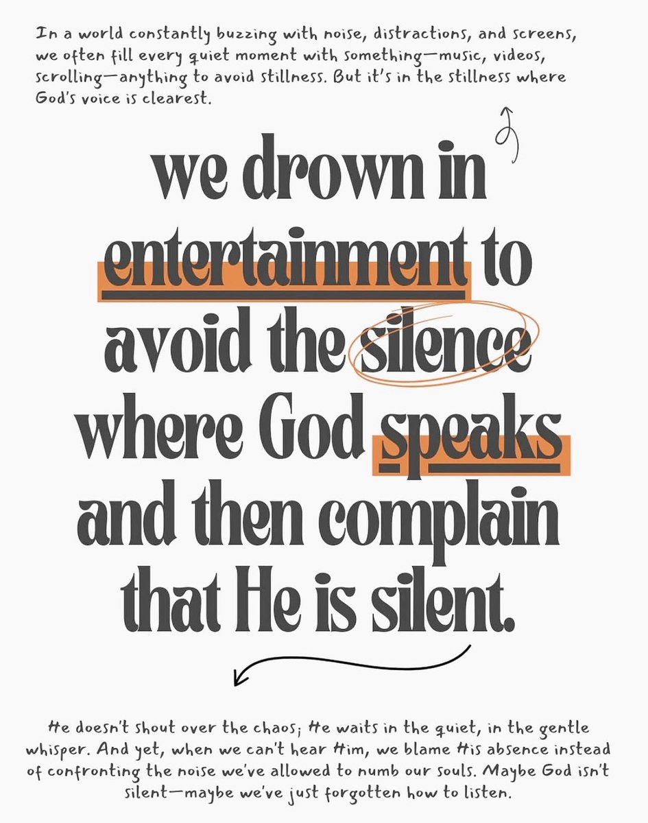 Just a reminder to spend alone, QUIET, time with the Lord. 

God whispers. 

The enemy shouts.