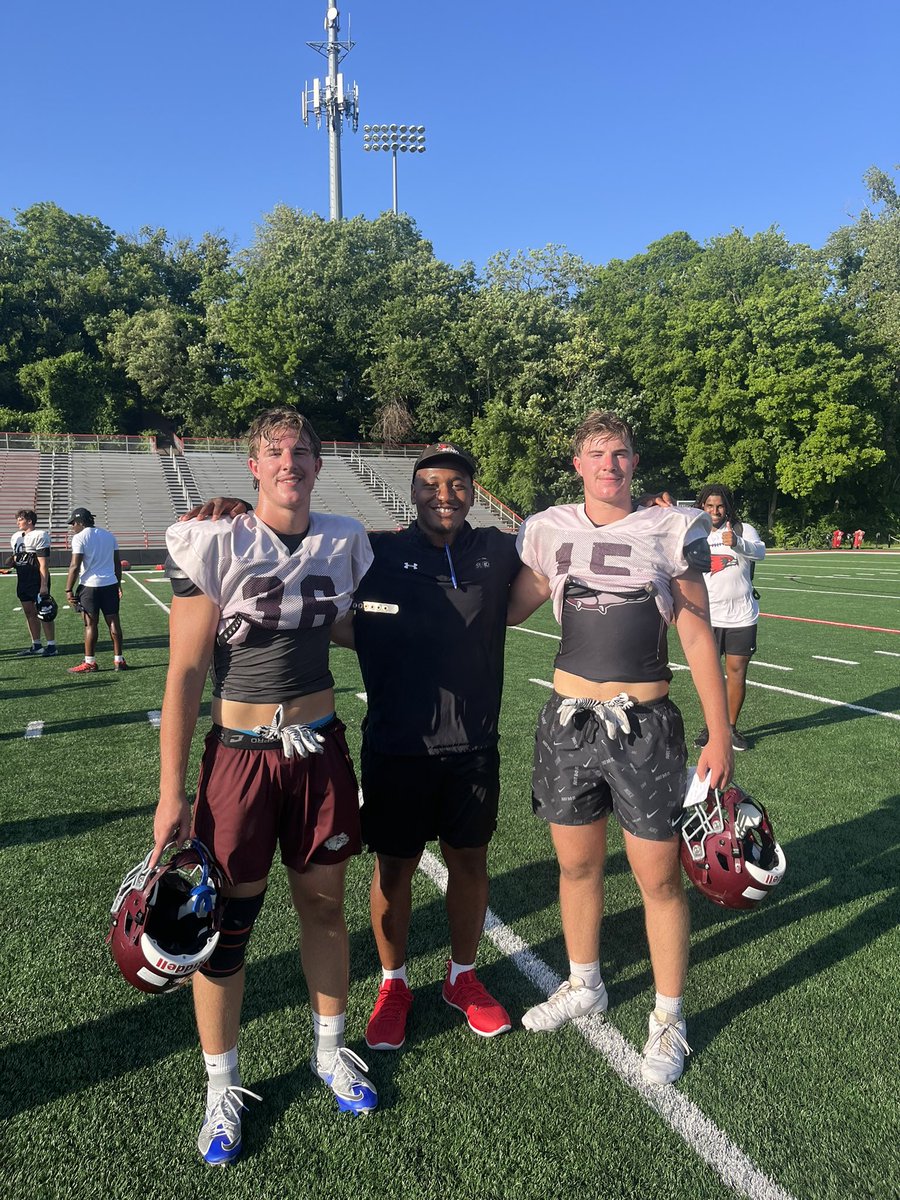 Logan Lesch (@logan_lesch35) on Twitter photo Thank you <a href="/SEMOfootball/">SEMO Football</a> for a great camp!!
<a href="/Coach_QuinJones/">Quin Jones</a> <a href="/RecruitEMHS_FB/">Recruit EMHS Football</a> <a href="/Edavison85/">Emilio Davison</a> <a href="/coachrcoon/">Ricky Coon</a> Thank you <a href="/SEMOfootball/">SEMO Football</a> for a great camp!!
<a href="/Coach_QuinJones/">Quin Jones</a> <a href="/RecruitEMHS_FB/">Recruit EMHS Football</a> <a href="/Edavison85/">Emilio Davison</a> <a href="/coachrcoon/">Ricky Coon</a>