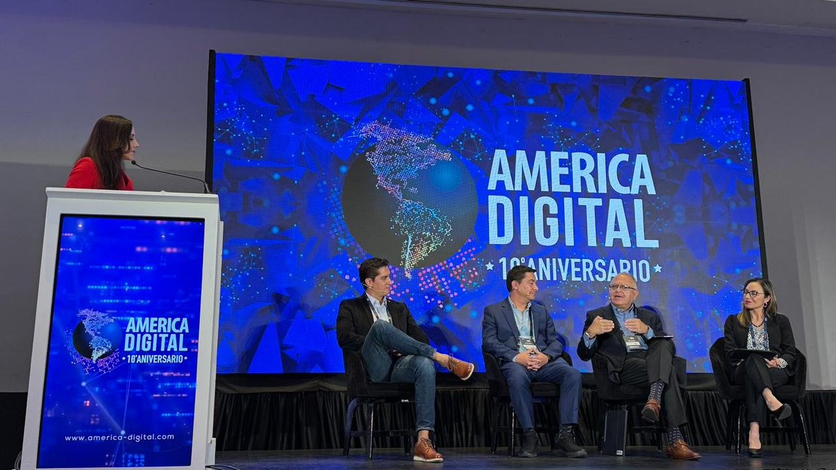 🇲🇽 En el Congreso America Digital #México 2025 compartimos claves para aprovechar el potencial transformador del #5G, tales como: 

✅ La sostenibilidad del sector debe ser prioridad, dado que para habilitar redes 5G se necesita mayor despliegue, pero esta inversión no será