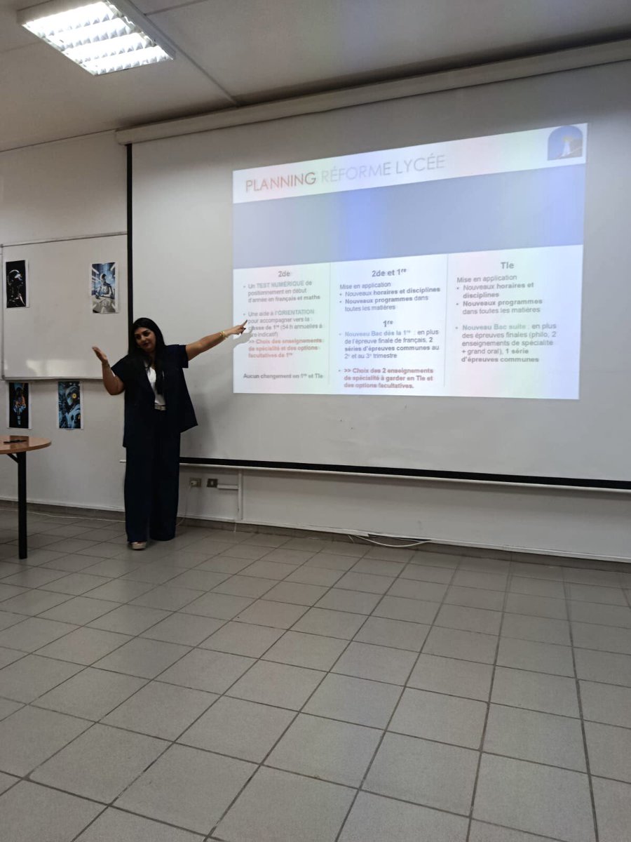 Diana Saleh (@didisaleh10) on Twitter photo Le programme français au Lycée, un passage clé vers un avenir académique et professionnel.
Session d’information et d’#orientation aux parents et aux élèves de la section francophone. <a href="/Hhhsinfo/">Houssam Hariri HS</a> Le programme français au Lycée, un passage clé vers un avenir académique et professionnel.
Session d’information et d’#orientation aux parents et aux élèves de la section francophone. <a href="/Hhhsinfo/">Houssam Hariri HS</a>