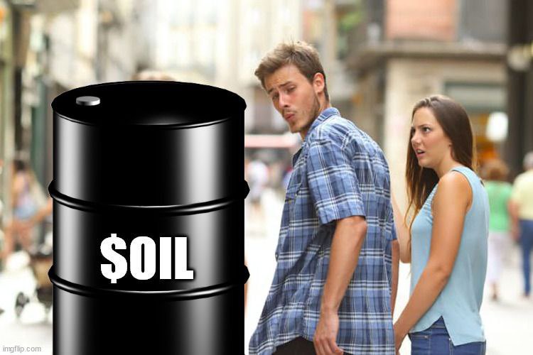 The most reliable indicator of escalating tensions in the Middle East is the increasing price of $OIL. During these uncertain times, there is NOTHING more certain than the surging price of $OIL.