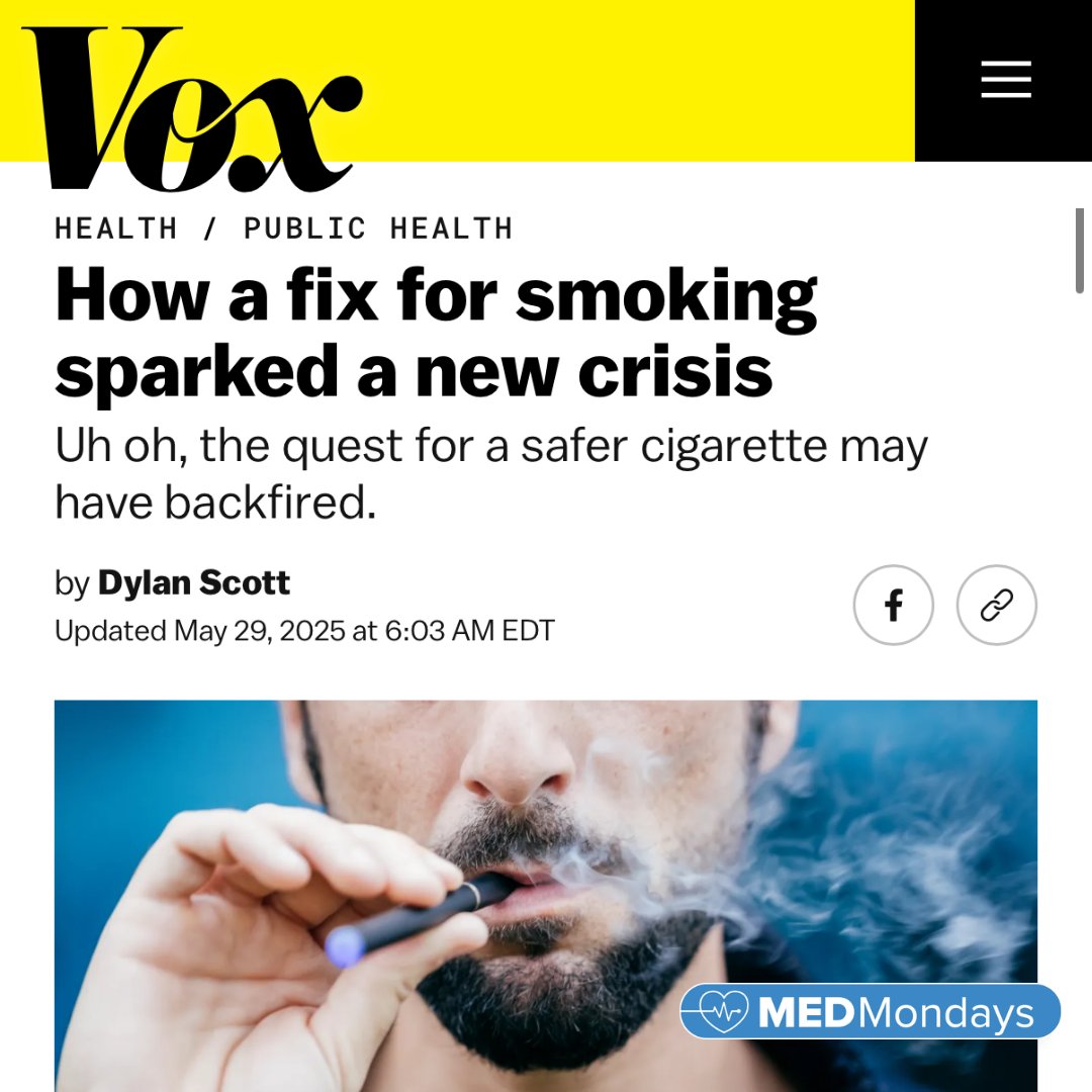 DiscoveringAUB's tweet image. In a recent @voxdotcom article, AUB’s Alan Shihadeh weighed in on vapes: they may be less toxic than cigarettes — but that doesn’t make them safe. Read more: tr.ee/vape