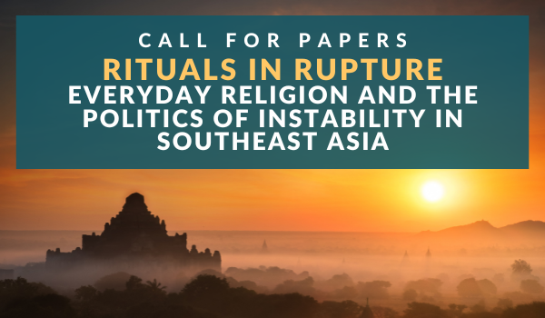 #CFP The AAS Southeast Asia Council and Journal of Southeast Asian Studies seek participants for their #AAS2026 joint panel, "Rituals in Rupture: Everyday Religion and the Politics of Instability in Southeast Asia." Apply by July 22!

buff.ly/Qds4YNk