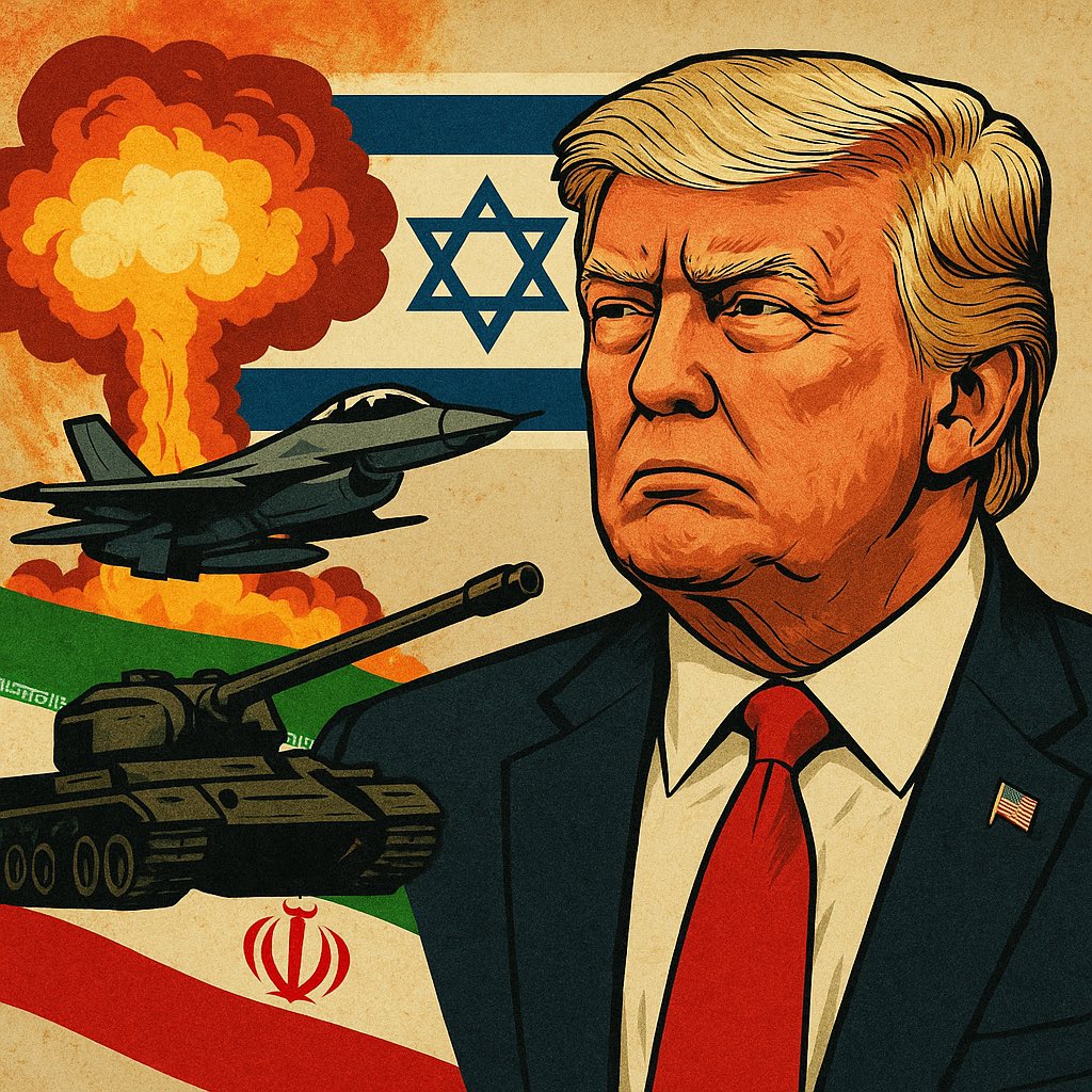 tparsons65's tweet image. He may be gearing up to use the War Powers Act, spotting a chance to look strong and grab credit for Israeli gains. Classic Trump.
#Trump #WarPowers #MiddleEast #IranCrisis #Geopolitics #MilitaryMoves #TakingCredit