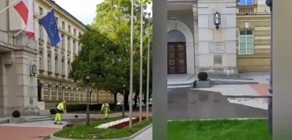 ‼️ Kolejny rolnik uratowany :)

Wobec Pana Marcina, który rok temu w ramach protestów rolników wylał na chodnik przed Kancelarią Prezesa Rady Ministrów - Donalda Tuska gnojownicę:

✅ postępowanie, w którym usłyszał zarzuty naruszenia nietykalności cielesnej funkcjonariusza SOP