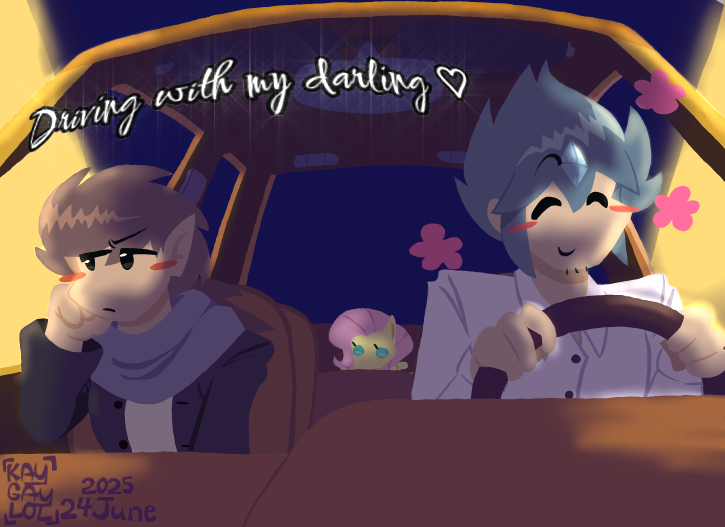 KayThePan's tweet photo. Driving with my darling ( ˘ ³˘)♥︎
#bobandbosip https://t.co/xFFf57JYHY