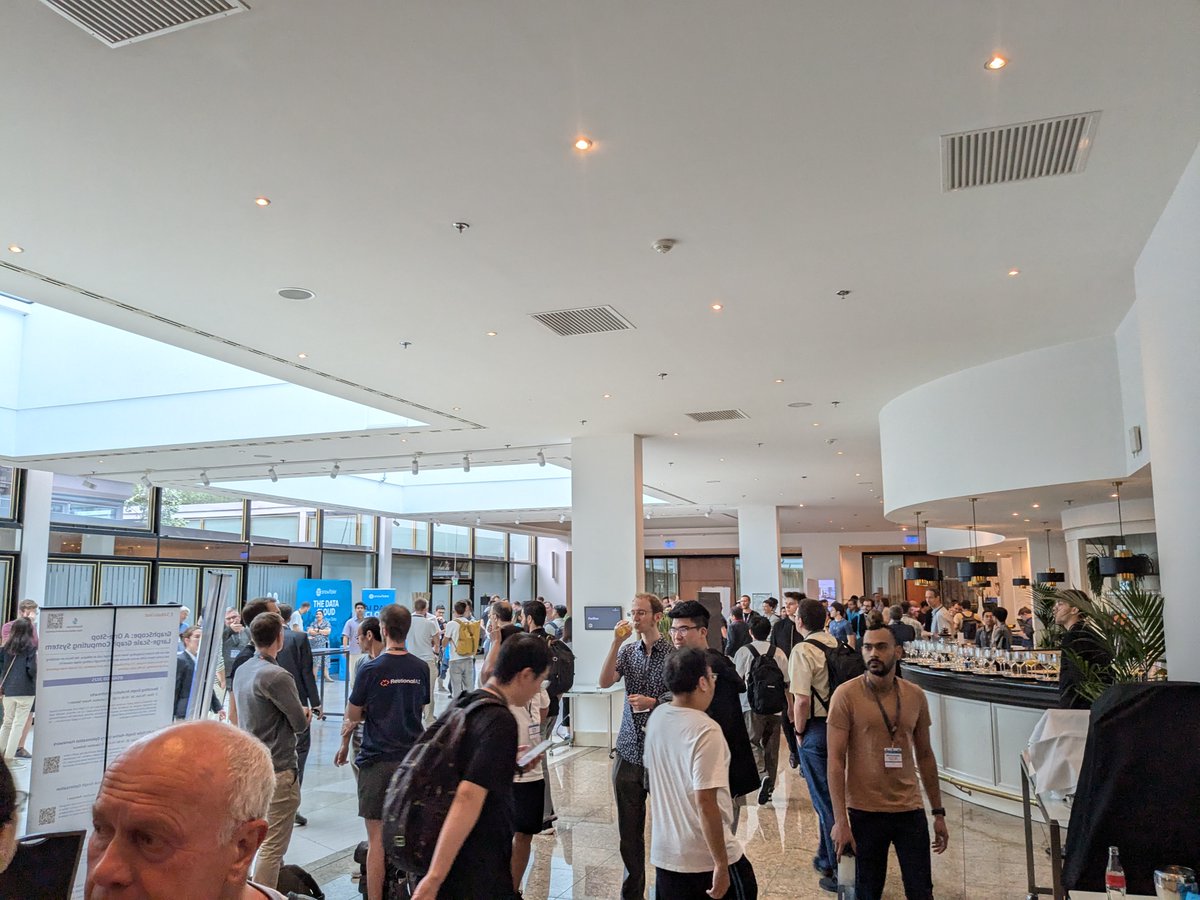 Matthias Boehm (@matthiasboehm7) on Twitter photo Update from <a href="/SIGMODConf/">SIGMOD/PODS 2026</a> 2025 in Berlin - Day 2: We had a great PODS opening/keynote, DaMoN workshop, and SIGMOD reception today. Update from <a href="/SIGMODConf/">SIGMOD/PODS 2026</a> 2025 in Berlin - Day 2: We had a great PODS opening/keynote, DaMoN workshop, and SIGMOD reception today.