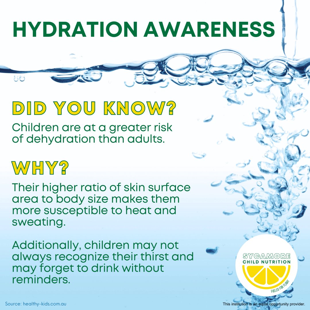 Sycamore Child Nutrition (@sycamorecns) on Twitter photo Nutritious meals are just the start! We encourage <a href="/SycamoreSchools/">Sycamore Schools</a> students to stay hydrated too, for a brighter tomorrow! 💧
<a href="/SycamoreSchools/">Sycamore Schools</a> #WeAreAviators #SycamoreOH #SycamoreOhio #Sycamore #OHschools #HamiltonCounty Nutritious meals are just the start! We encourage <a href="/SycamoreSchools/">Sycamore Schools</a> students to stay hydrated too, for a brighter tomorrow! 💧
<a href="/SycamoreSchools/">Sycamore Schools</a> #WeAreAviators #SycamoreOH #SycamoreOhio #Sycamore #OHschools #HamiltonCounty