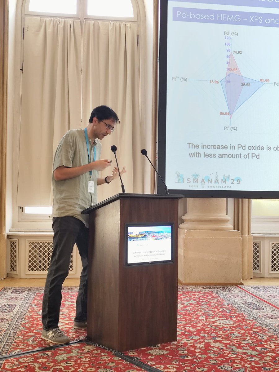 Pere Bruna Escuer (@perebrunaescuer) on Twitter photo Work done! I successfully presented our work about the corrosion resistance of high entropy metallic glasses in the ISMANAM conference in Bratislava. Now, time to relax enjoying the diverse talks that will be presented in the next four days. <a href="/INTE_UPC/">Institut de Tècniques Energètiques</a> Work done! I successfully presented our work about the corrosion resistance of high entropy metallic glasses in the ISMANAM conference in Bratislava. Now, time to relax enjoying the diverse talks that will be presented in the next four days. <a href="/INTE_UPC/">Institut de Tècniques Energètiques</a>