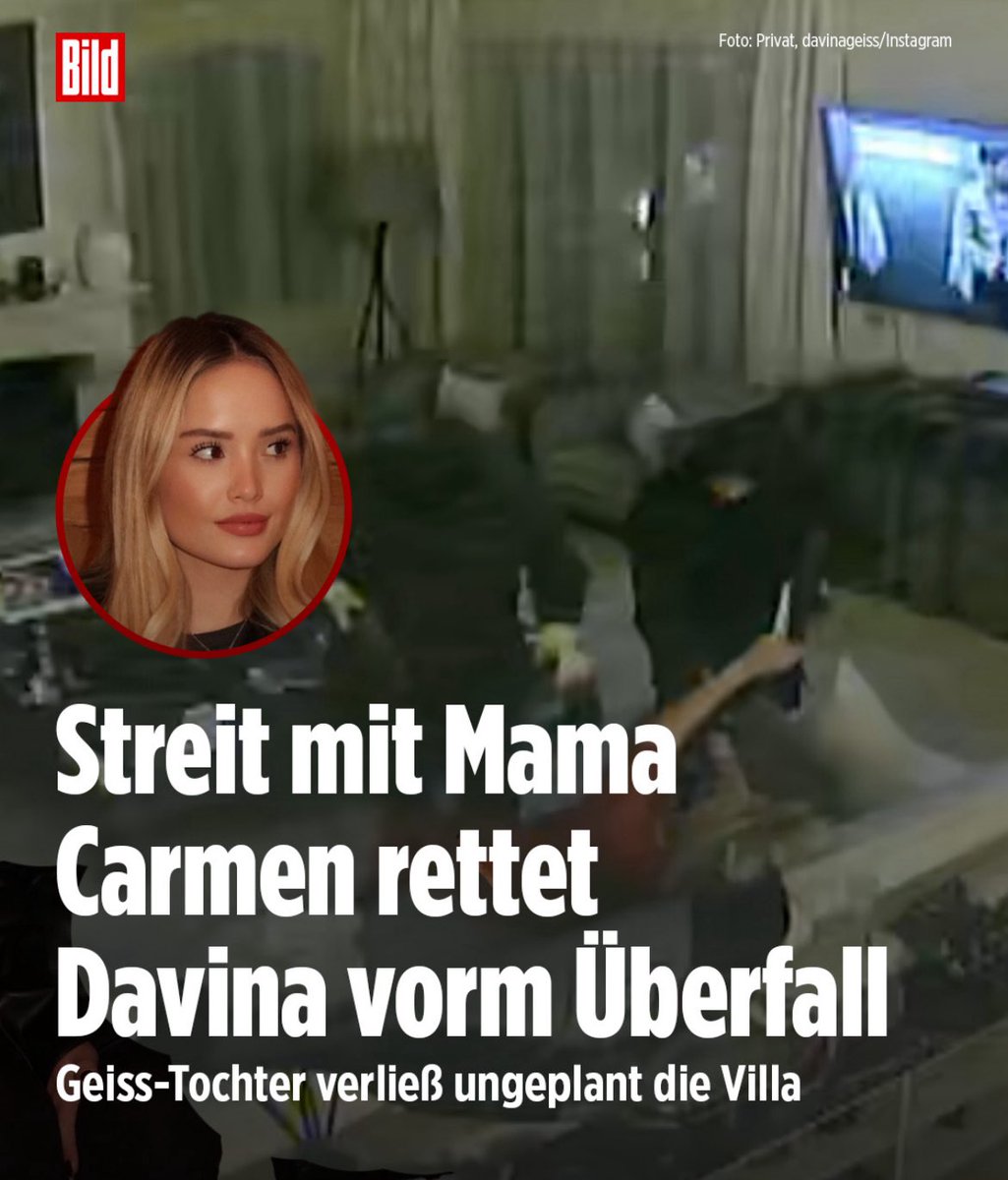 Lerne: Ist die Carmen auf Dich sauer, liegen Räuber auf der Lauer😎 #Geissens <a href="/BILD/">BILD</a>