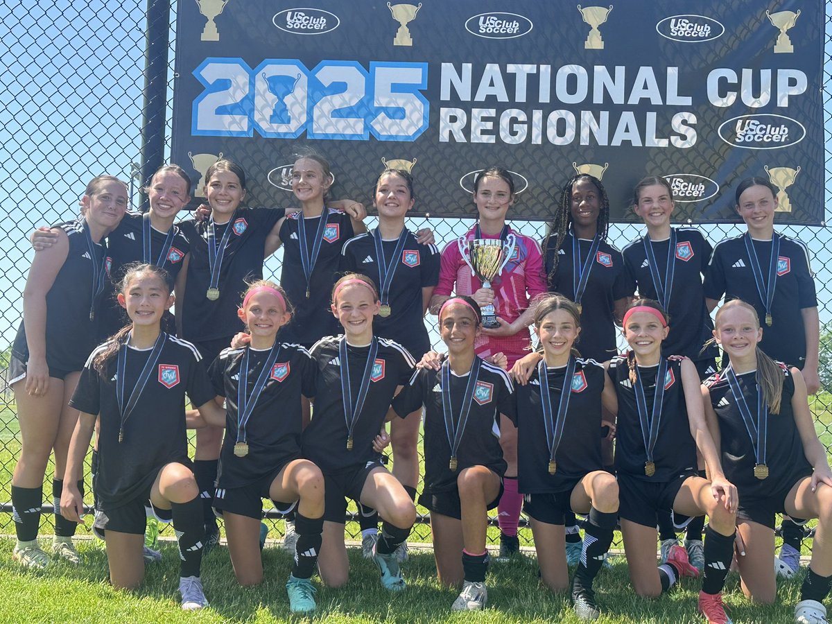 FCW_ECNL's tweet photo. Congrats to our 3 US CLub Soccer National Cup - Midwest Champions and 1 Finalist! A fantastic weekend for all, and 3 teams will be searching for a National Cup National Championship this July! https://t.co/D90V1n8kBT