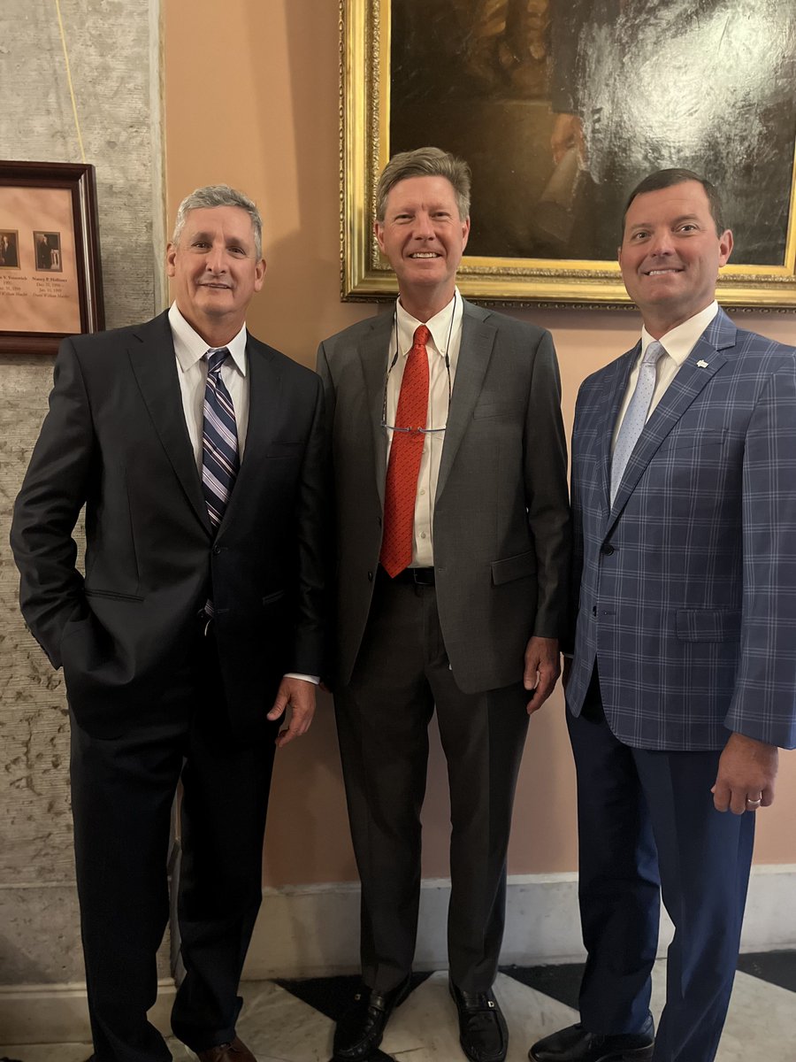 David Cole w/DIPRA &amp; Tom Crawford w/McWane Ductile Ohio, testified last week in support of House Bill 284—a vital step in strengthening Ohio’s economy &amp; manufacturing sector. Special thanks to primary sponsors: Mark Hiner (R-Howard) and Erika White (D-Springfield) #IronStrong