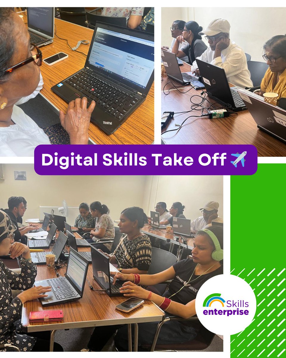 Skills Enterprise (@skillsenter) on Twitter photo Digital training at our centre - our service users learning to search flights & compare prices online! 💻🛫
Boosting confidence, saving money, & unlocking independence. #DigitalInclusion <a href="/GoodThingsFdn/">Good Things Foundation</a>
<a href="/TNLComFund/">The National Lottery Community Fund</a> <a href="/EastEnd_CF/">East End Community Foundation</a> <a href="/CityBridgeFndn/">City Bridge Foundation</a> Digital training at our centre - our service users learning to search flights & compare prices online! 💻🛫
Boosting confidence, saving money, & unlocking independence. #DigitalInclusion <a href="/GoodThingsFdn/">Good Things Foundation</a>
<a href="/TNLComFund/">The National Lottery Community Fund</a> <a href="/EastEnd_CF/">East End Community Foundation</a> <a href="/CityBridgeFndn/">City Bridge Foundation</a>