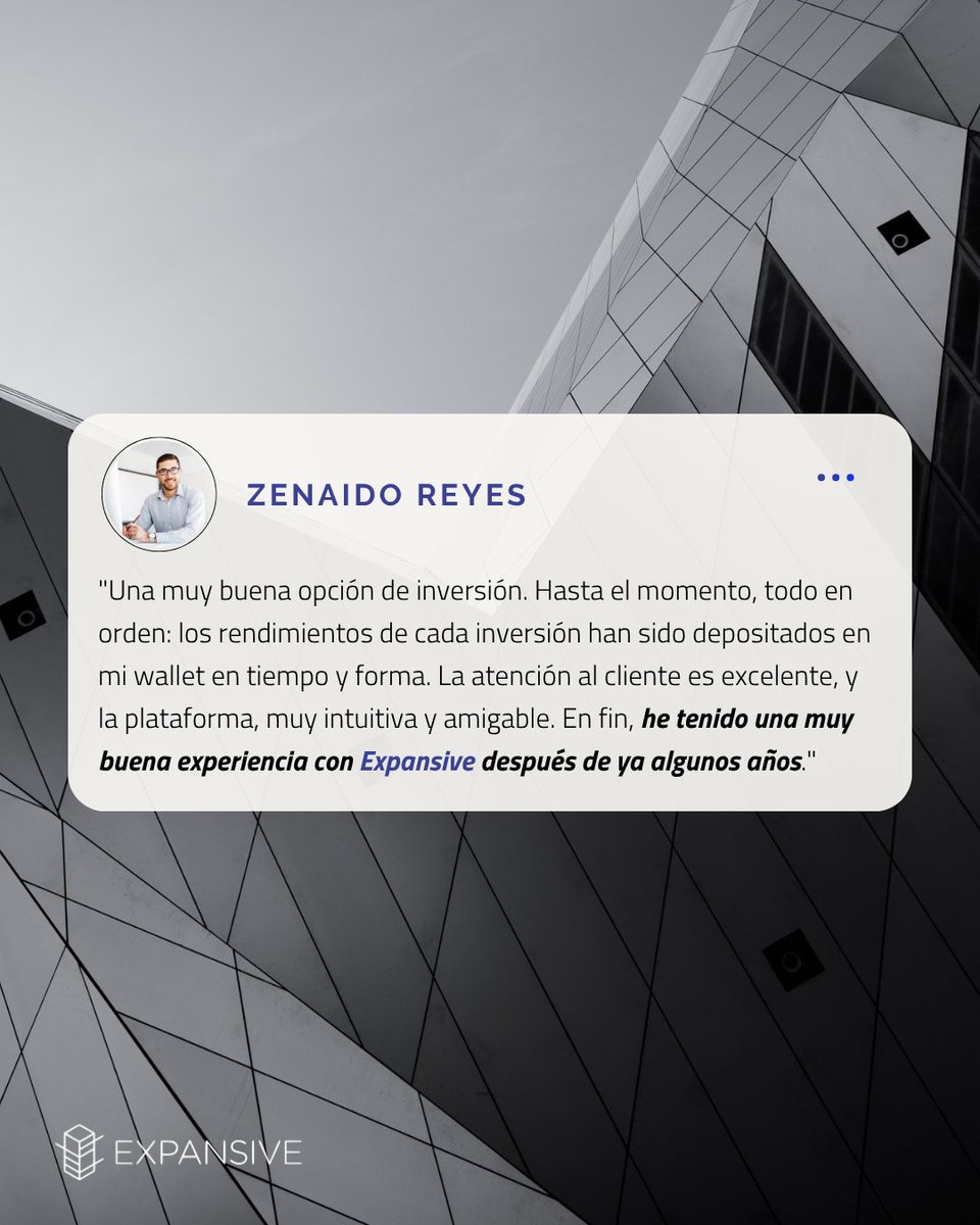 Miles ya invierten con Expansive, ¿y tú? 🚀💸 #TestimoniosExpansive
