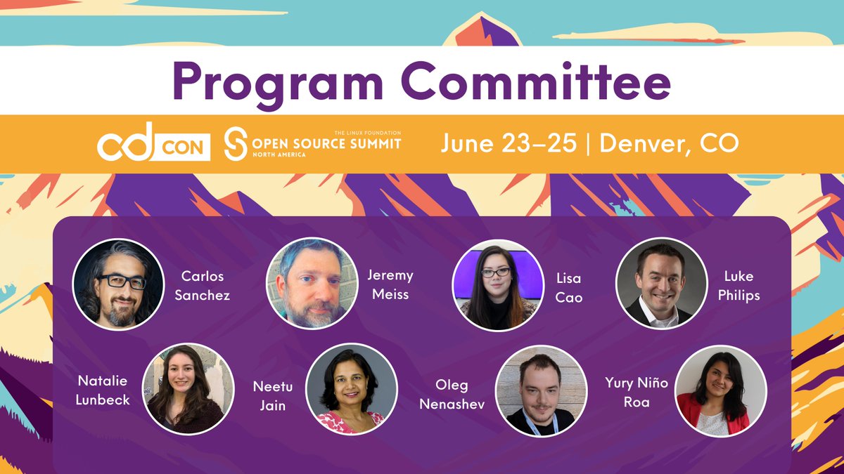 CDeliveryFdn's tweet image. Thank you to our Program Committee members for all their hard work. We hope you enjoy the sessions at this year&apos;s #cdCon #OSSummit
Schedule: hubs.la/Q03tcv-Z0