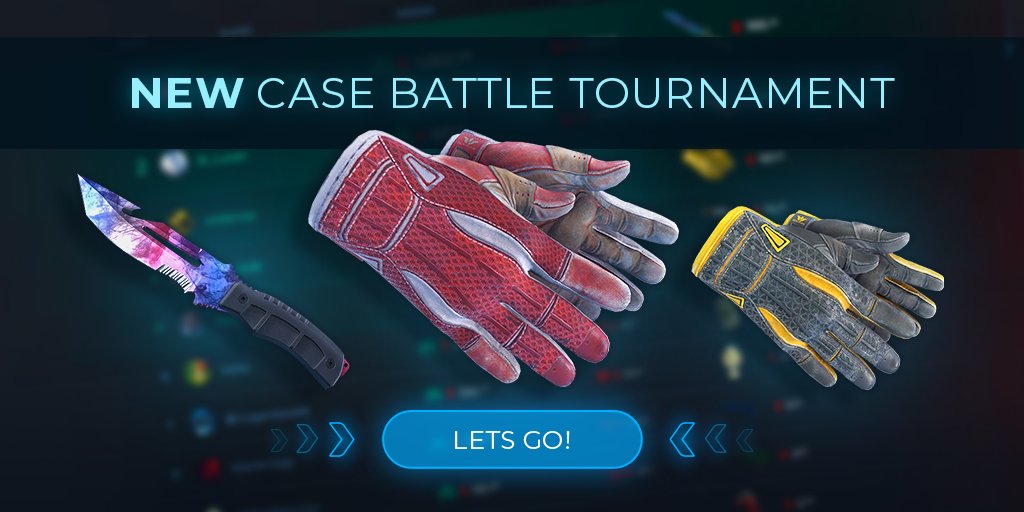 BloodyCase (@bloodycase_com) on Twitter photo ๐ NEW Tournament has started ๐
TOP-3 Skins:
โ
Sport Gloves
โ
Survival Knife
โ
Sport Gloves
bloodycase.com/leaderboard/caโฆ
๐ Case Battle Free Tickets Giveaway ๐
Prize: 5x10 Free Tickets
โก๏ธ TO ENTER:
โ
Follow <a href="/bloodycase_com/">BloodyCase</a>
โ
Repost & Like
โ
Tag 2 friends ๐ NEW Tournament has started ๐
TOP-3 Skins:
โ
Sport Gloves
โ
Survival Knife
โ
Sport Gloves
bloodycase.com/leaderboard/caโฆ
๐ Case Battle Free Tickets Giveaway ๐
Prize: 5x10 Free Tickets
โก๏ธ TO ENTER:
โ
Follow <a href="/bloodycase_com/">BloodyCase</a>
โ
Repost & Like
โ
Tag 2 friends