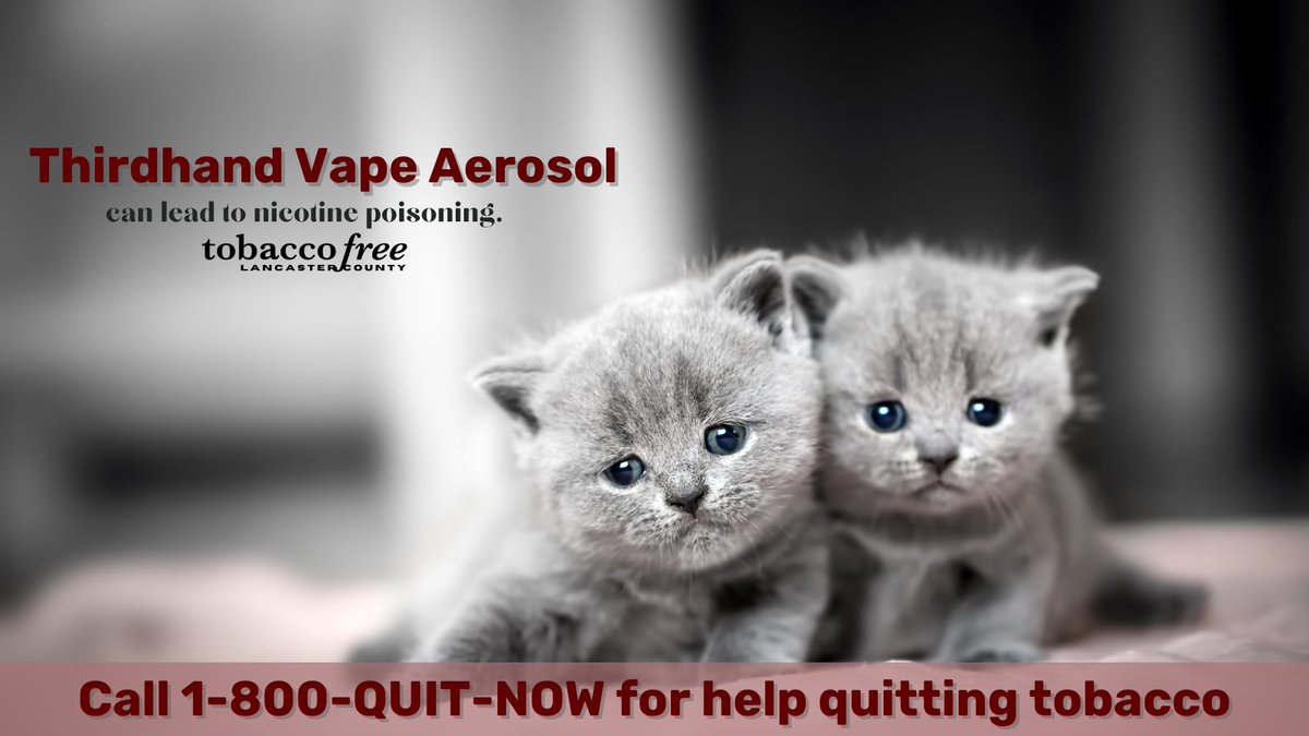 Thirdhand vape aerosol refers to the residue left on surfaces such as furniture, carpets, clothing, etc. from vaping. This has a potential for nicotine exposure which could be harmful, especially for little children and pets.