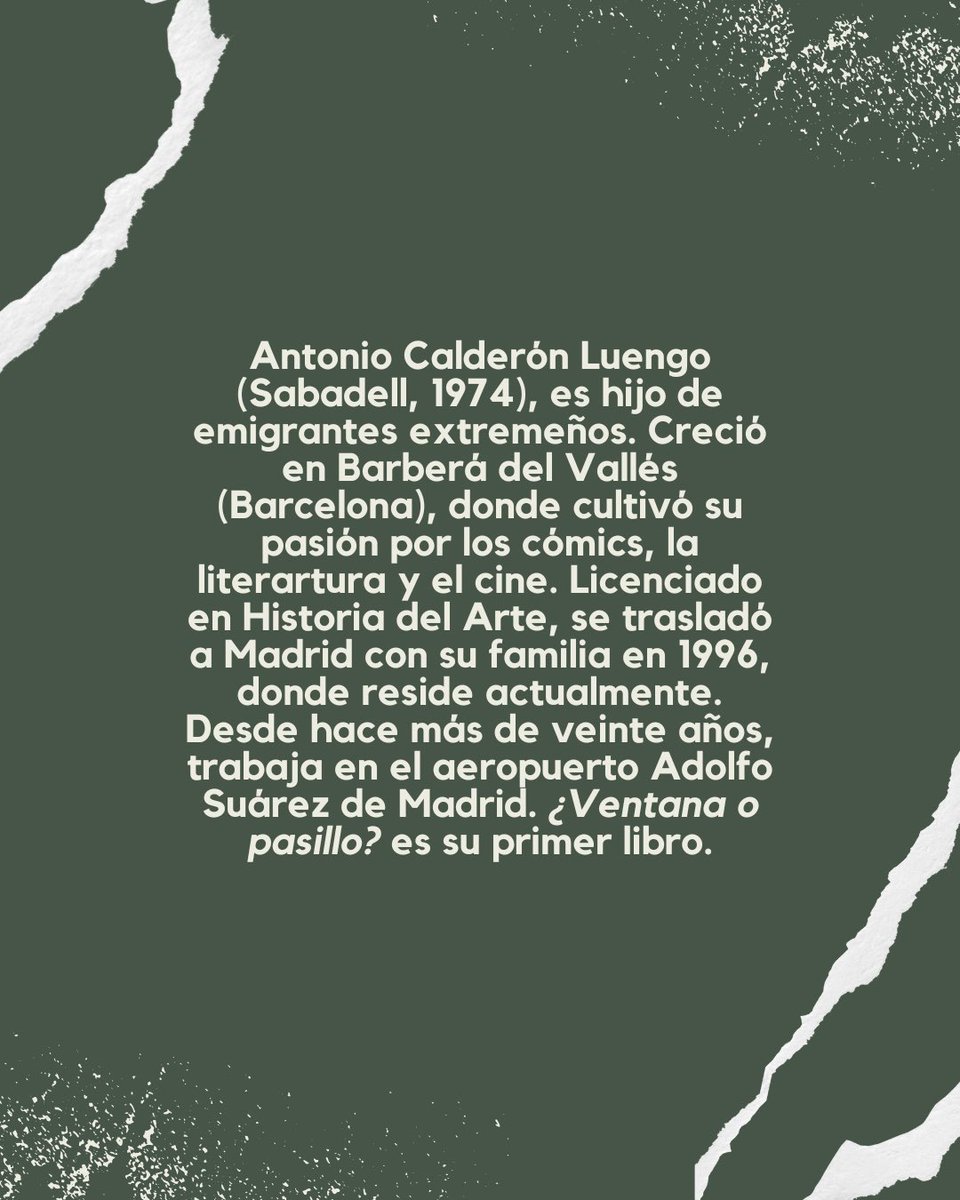 CalderonLuengo's tweet photo. El próximo sábado 28 de junio estaremos Madrid (Cervantes 10) en @laboticadelasletras con @lasasilvestradas presentando nuestro libro “¿Ventana o pasillo? Historias del aeropuerto”, dentro del certamen #LaboratorioDeLetras , dedicado a nuevos autores. 
Gracias @corazonliterario. https://t.co/bMklWHdP90
