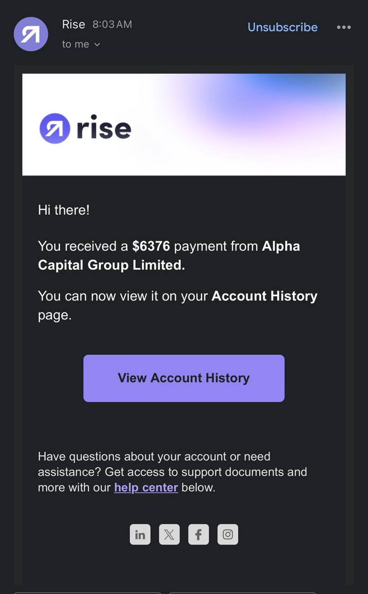 Payout locked in with <a href="/AlphaCapitalUK/">Alpha Capital Group</a> 

Another payout pending for tonight

Locked in &amp; focused