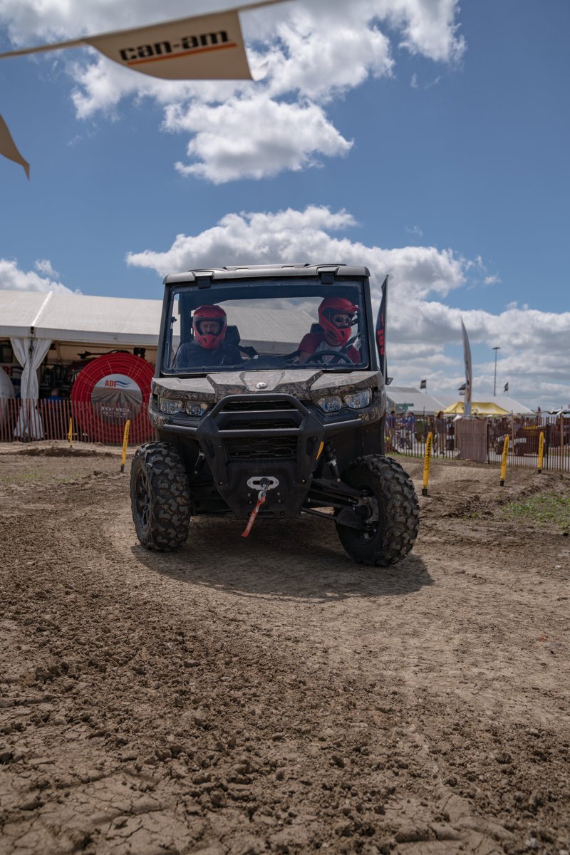 halfcenturyshow's tweet image. It's about time we had a side-by-side demo on site, dontcha think? Brand new to the show, Platinum Sponsor, Can-Am will have brand new 2026 models available for you to test on site this year!
P.S. Check out their 🔥 coffee cruiser that will be on site!