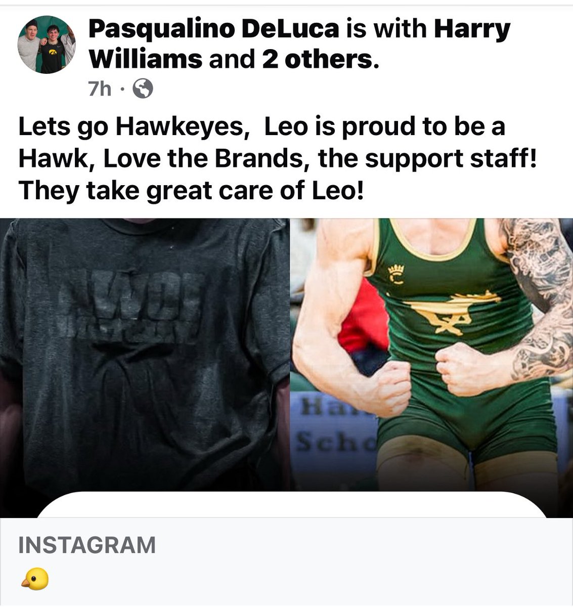 Safe to say Leo Deluca and Harvey Ludington aren't going anywhere🔥🐤