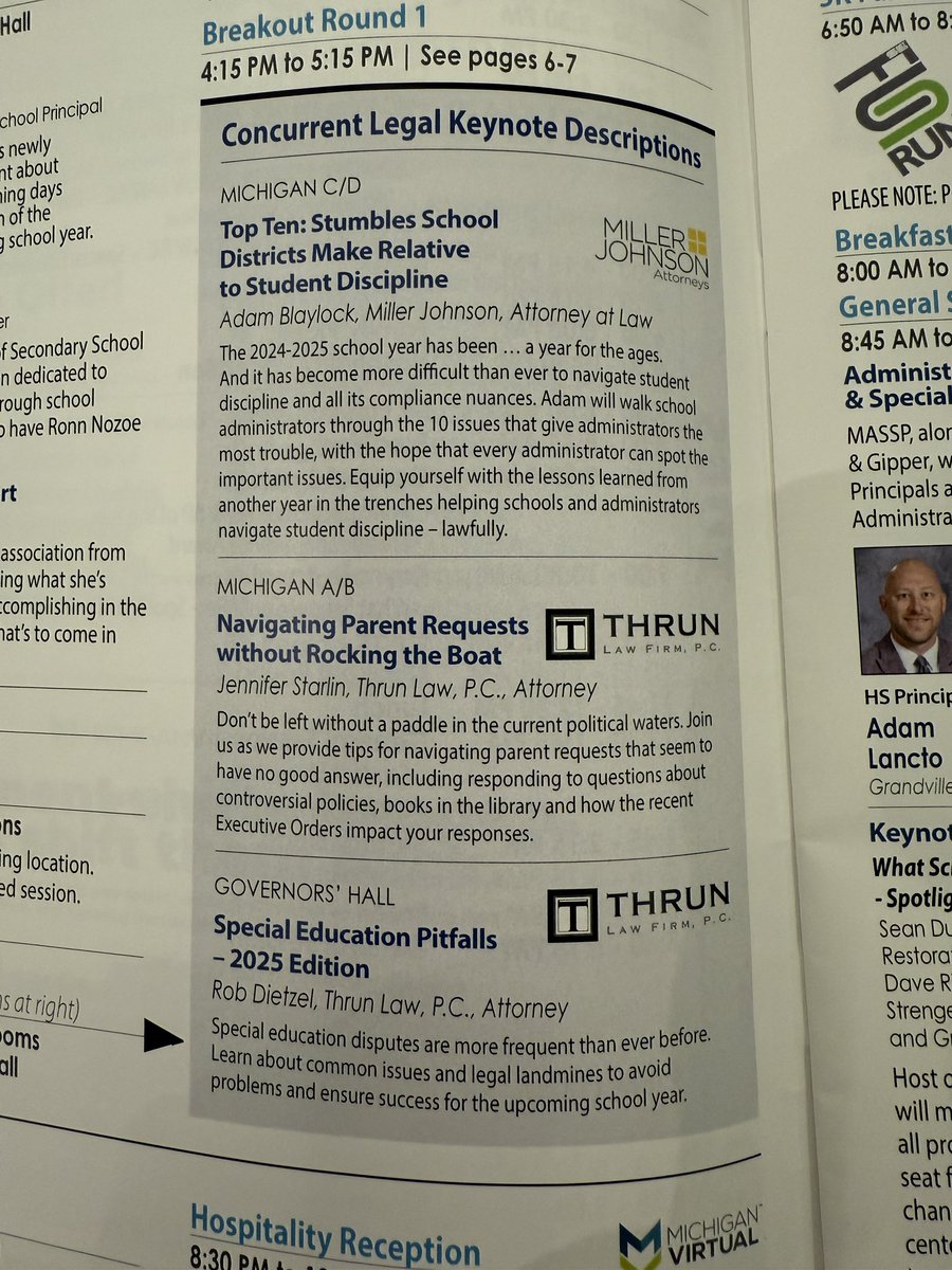 Michigan Principals tweet media