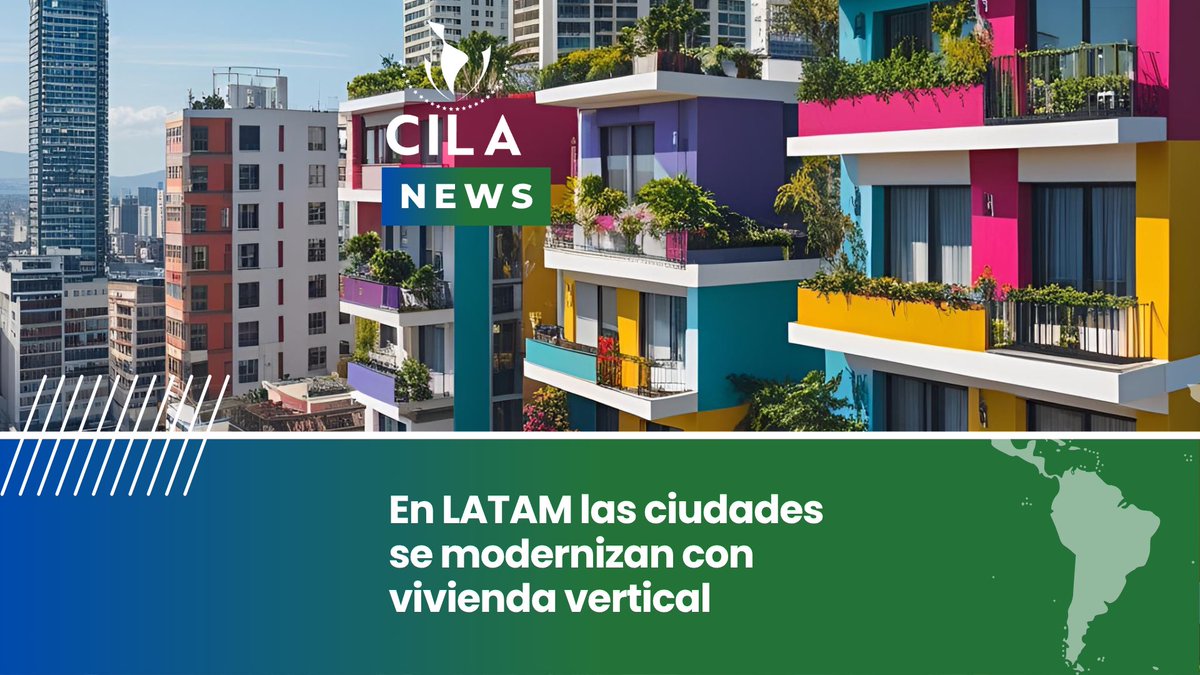 En muchas ciudades, más del 90 % de nuevos proyectos apuestan por construcciones en altura, optimizando el uso del suelo y promoviendo espacios más eficientes y sostenibles 🌿🏢.

Para más información ingresa al artículo: shorturl.at/ohQot

#CILA #ViviendaVertical