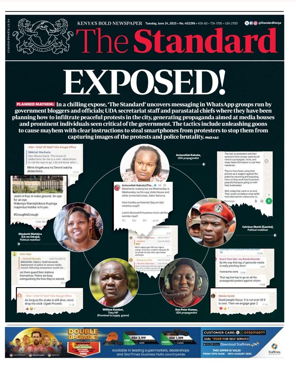itskipronoh's tweet photo. ICC candidates exposed! There's no escape route for the goons and thugs! 

Wednesday is Wednesday! #June25th https://t.co/MXoD79pvRQ