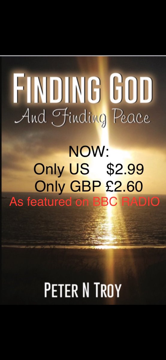 authorpetertroy's tweet image. If you’re looking to fix your life with God’s help Search Amazon or Google for “Finding God By Troy” 
100% #5Star reviews!
#FindingGod #FindingGodByTroy #God #Prayer #PrayerRequest #HolySpirit #HolyBible #HolyGround