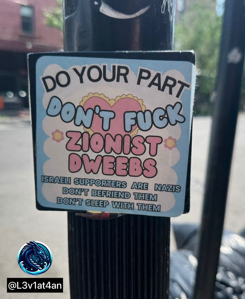 l3v1at4an's tweet image. Newly spotted signs in Montreal calling on people not to have sex with Jews 🤨
