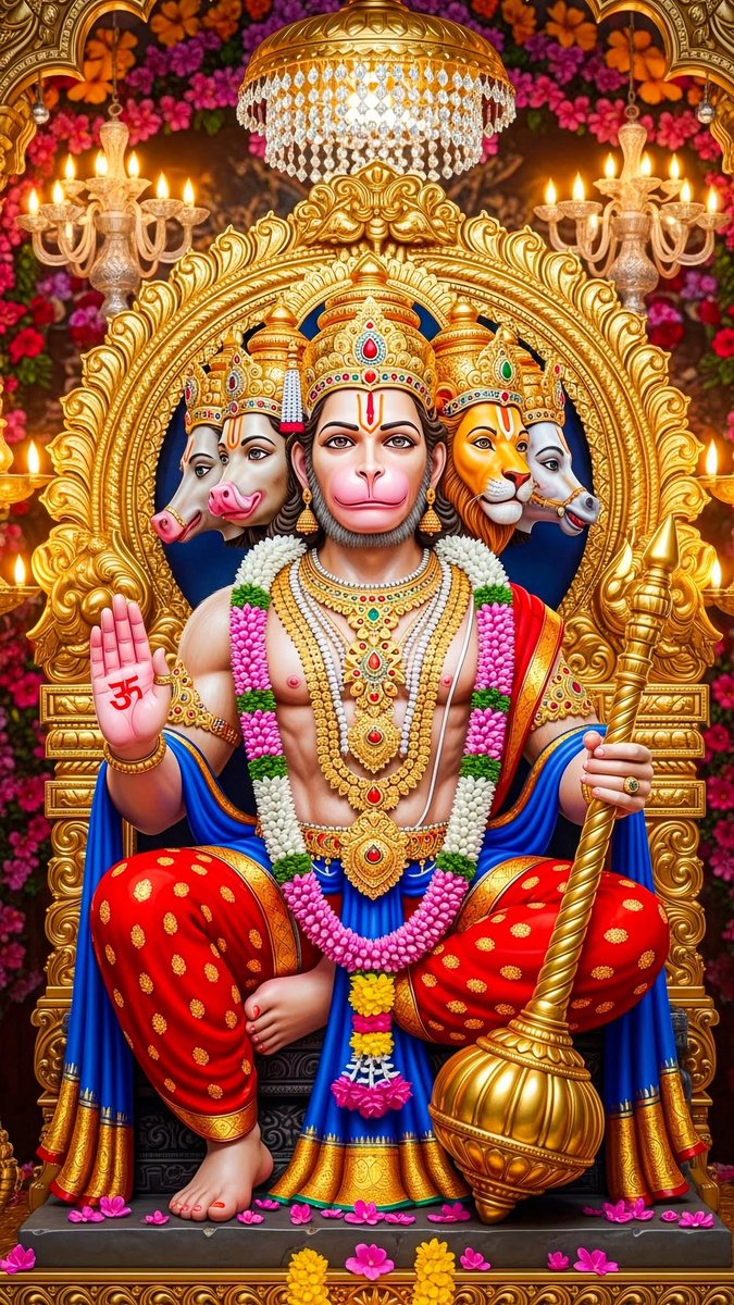 हमें ईश्वर के हर निर्णय में आस्था रखनी चाहिए, और हृदय से धन्यवाद देना चाहिए,
.
.
क्योंकि जो हमें समझ नहीं आता, उसमें भी वह हमारी भलाई ही खोज रहे होते हैं।

अतुलितबलधामं हेमशैलाभदेहम्
दनुजवनकृशानुं ज्ञानिनामग्रगण्यम् ।
सकलगुणनिधानं वानराणामधीशम्
रघुपतिप्रियभक्तं वातजातं नमामि।।