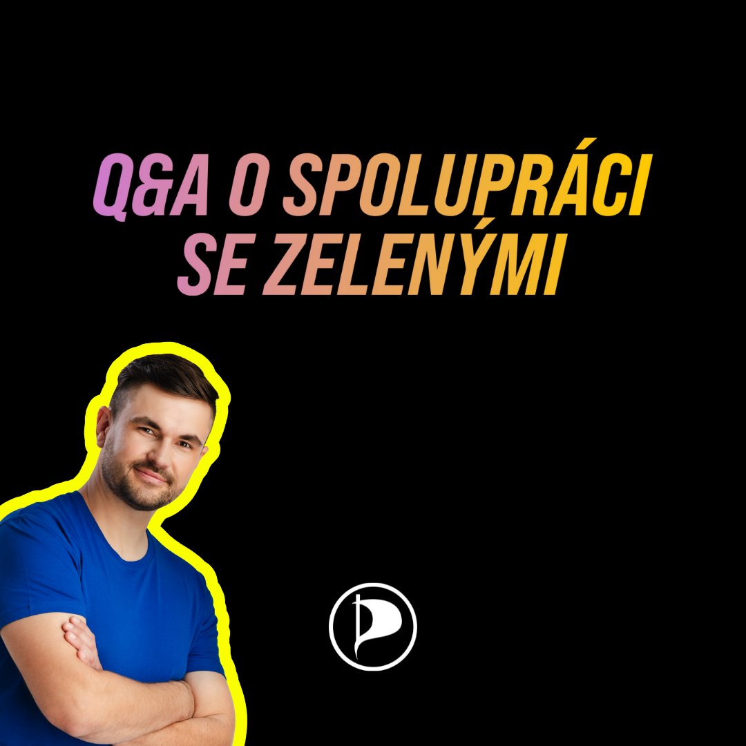 🧵 BUDOU ZELENÍ NA PIRÁTSKÉ KANDIDÁTCE V KRÁLOVÉHRADECKÉM KRAJI?
Ne. Na naší krajské kandidátce jsou pouze Piráti a nestraničtí odborníci jako je emeritní děkan hradeckého „peďáku“ Pavel Vacek.