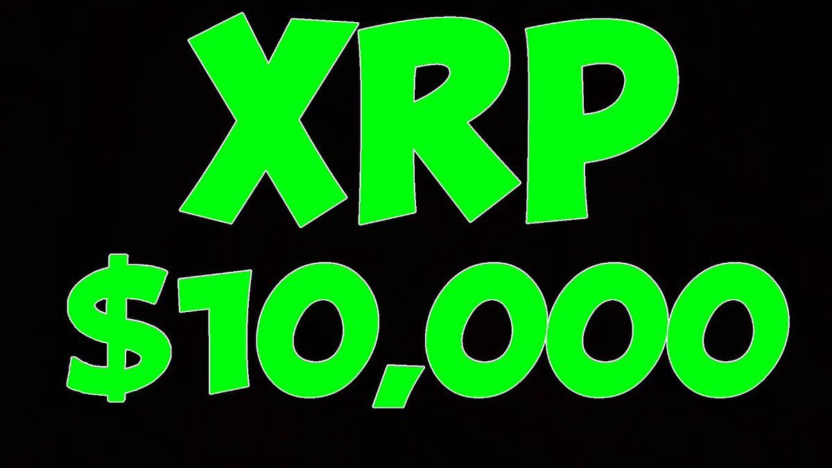 Co-Founder of Ripple - Arthur Britto: 

“#XRP has been designed to reach $10,000.”
