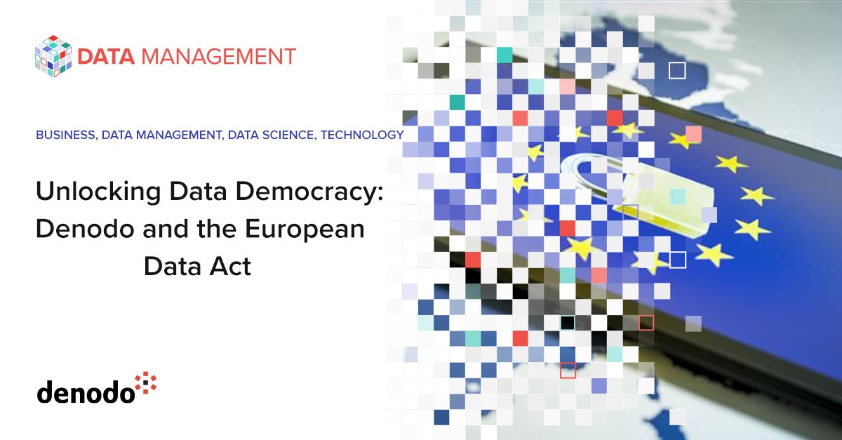 Denodo (@denodo) on Twitter photo Ready for the #EuropeanDataAct?
Discover how #logicaldatamanagement empowers secure, interoperable, and ethical data sharing across the EU 🌐
📖 Read this new #DataManagement blog by <a href="/andrea_zinno/">Andrea Zinno</a> on building a real #DataDemocracy with #Denodo 👉 okt.to/jQLEGK Ready for the #EuropeanDataAct?
Discover how #logicaldatamanagement empowers secure, interoperable, and ethical data sharing across the EU 🌐
📖 Read this new #DataManagement blog by <a href="/andrea_zinno/">Andrea Zinno</a> on building a real #DataDemocracy with #Denodo 👉 okt.to/jQLEGK
