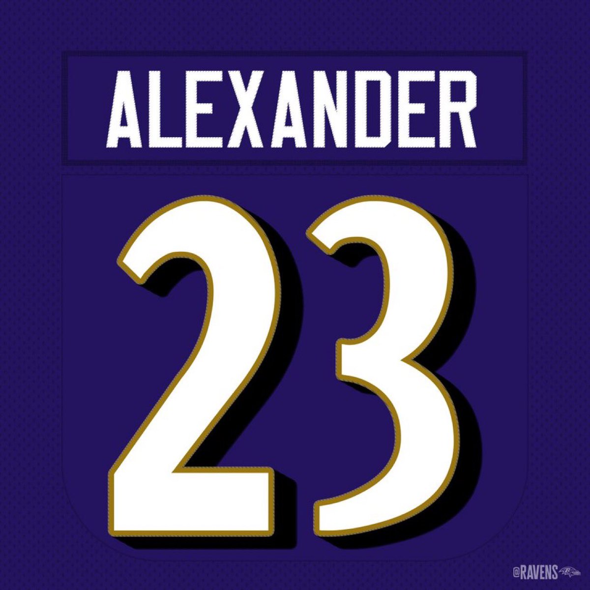 Ravens CB Jaire Alexander will be repping #23. 😈🔥