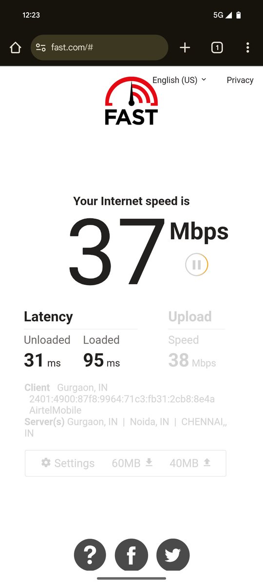 Gaurav Sharma (@gauravsh14118) on Twitter photo Airtel 5G in the capital city is so fast, I opened Google... and my pota might see the results. Kya raftar hai bhai, ghaas ug jaaye screen pe. ЁЯШВЁЯЪ╢тАНтЩВя╕П
<a href="/Airtel_Presence/">Airtel Cares</a> <a href="/airtelindia/">airtel India</a> <a href="/airtelnews/">Bharti Airtel</a> lagta hai 5G nahi, gaadi ghoDa service de rahe ho.
#Airtel5G #superslowairtel Airtel 5G in the capital city is so fast, I opened Google... and my pota might see the results. Kya raftar hai bhai, ghaas ug jaaye screen pe. ЁЯШВЁЯЪ╢тАНтЩВя╕П
<a href="/Airtel_Presence/">Airtel Cares</a> <a href="/airtelindia/">airtel India</a> <a href="/airtelnews/">Bharti Airtel</a> lagta hai 5G nahi, gaadi ghoDa service de rahe ho.
#Airtel5G #superslowairtel