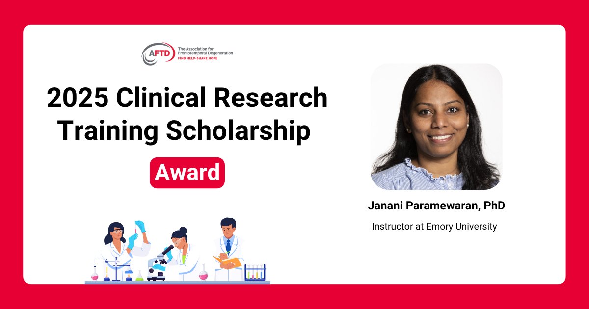 The AFTD tweet media