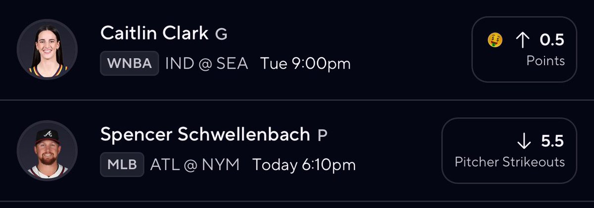 🚨 DISCOUNT PAIR 

SPENCER SCHWELLENBACH “U” 5.5 K’s 

#PrizePicks #GamblingX