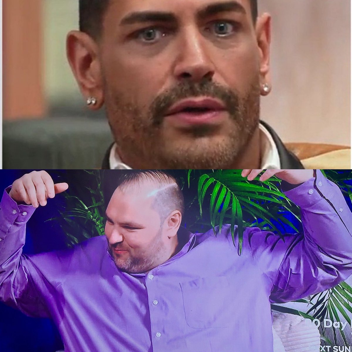 gregory_scepi's tweet image. I enjoy Sarper &amp;amp; his self deprecating humor but it’s his vanity that cracks me up most😆 He was gonna let Greg go on stage w massive pit stains, but when he tells Sarper he has “beautiful eyes” he doesn’t mention they’re fake ass contacts👁️👁️😂

 #sarper #90DayFianceTheTellAll