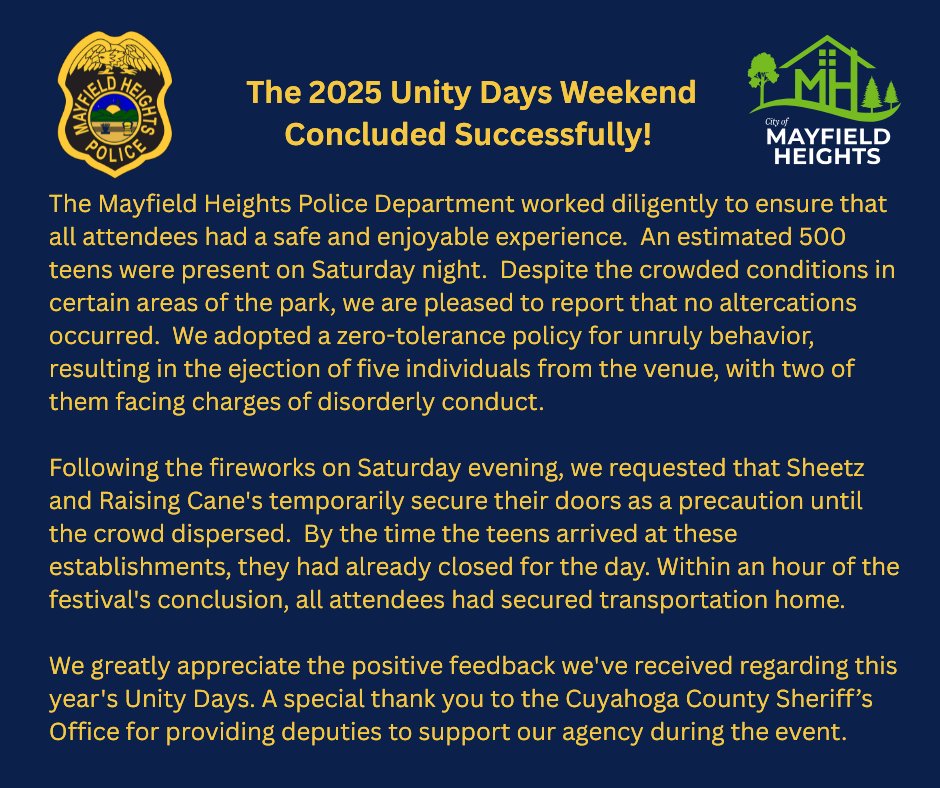 Thank you for the positive feedback we received regarding this year's Unity Days.