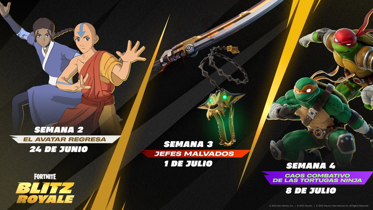 ¡Nueva semana, nuevo Blitz! Descubre qué llega a Blitz Royale cada martes.

Mañana: ¡El regreso del Avatar!