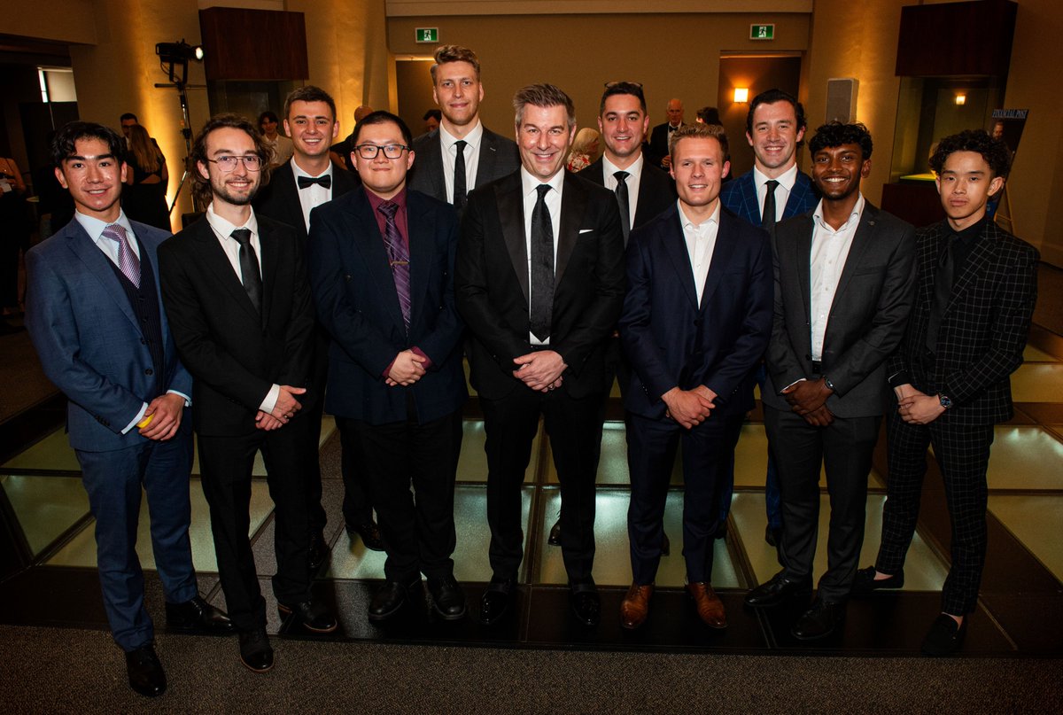 Last week we presented Alexandre L'Heureux with the 2024 CEOY Award &amp; also awarded 10 highly accomplished students with the #FuturesFund Scholarship. We choose 10 university business schools who select their most deserving student. Pictured here is Mr. L'Heureux with the 10 FF.